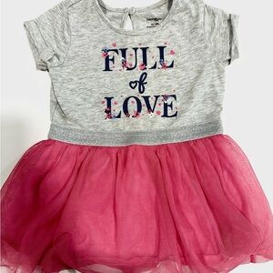 George Gray and Pink Kids Casual Dress